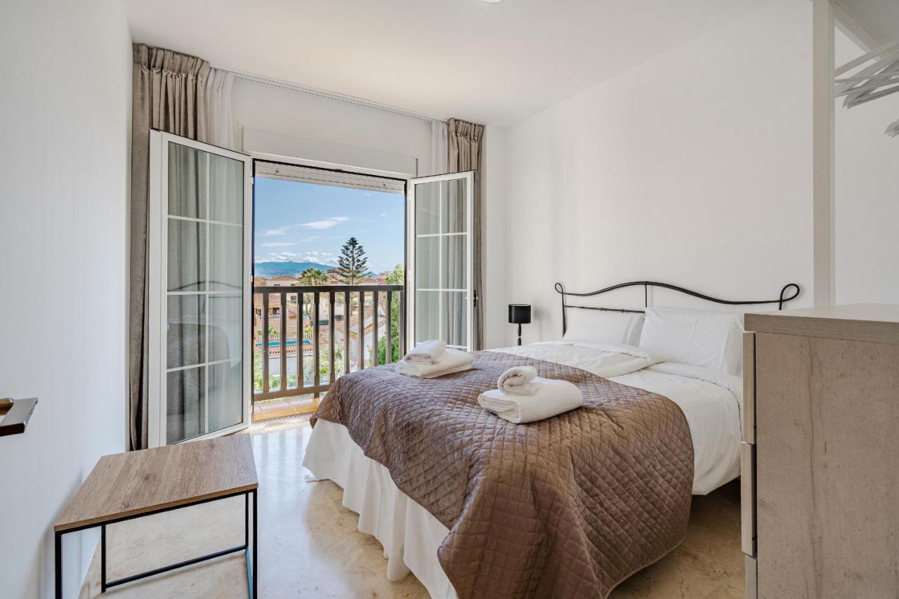 11 Modern Apt With Sea Views, Two Poolareas, Close To Parks & Beaches Manilva Appartement Buitenkant foto